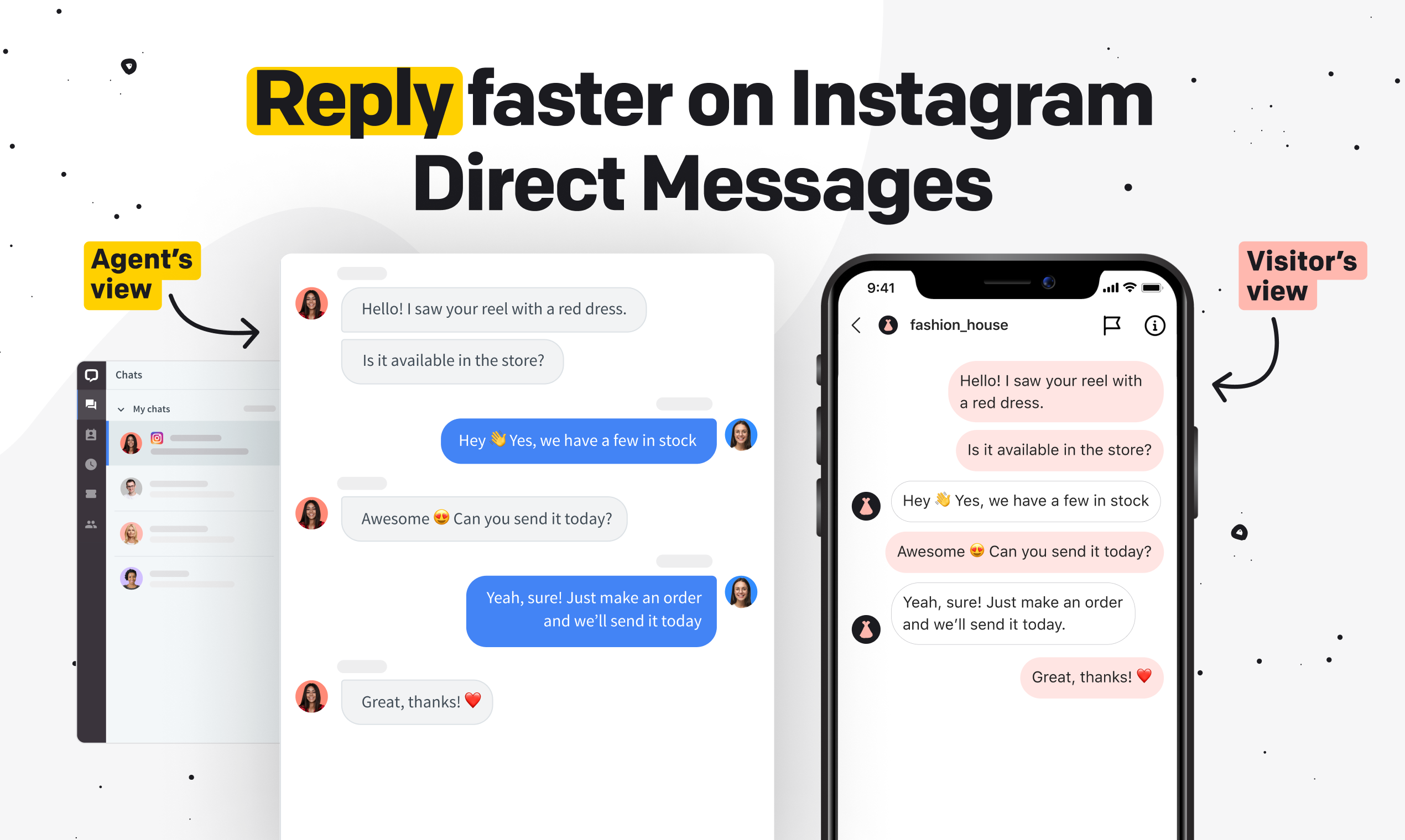 LiveChat per Instagram media 3