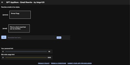 GPT No-Code Appstore gallery image