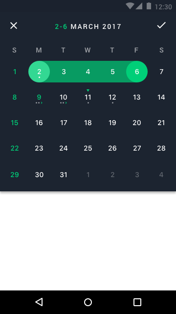 CosmoCalendar gallery image