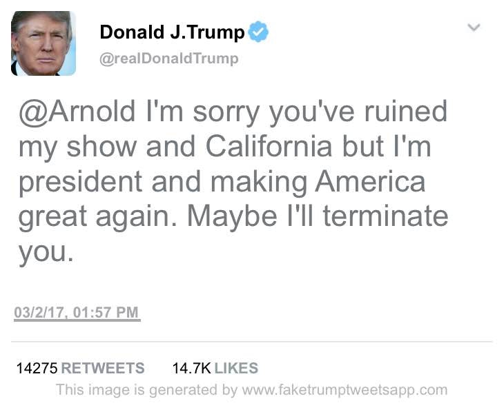Fake Trump Tweets app for iPhone gallery image