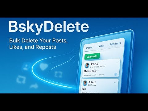 BskyDelete gallery image