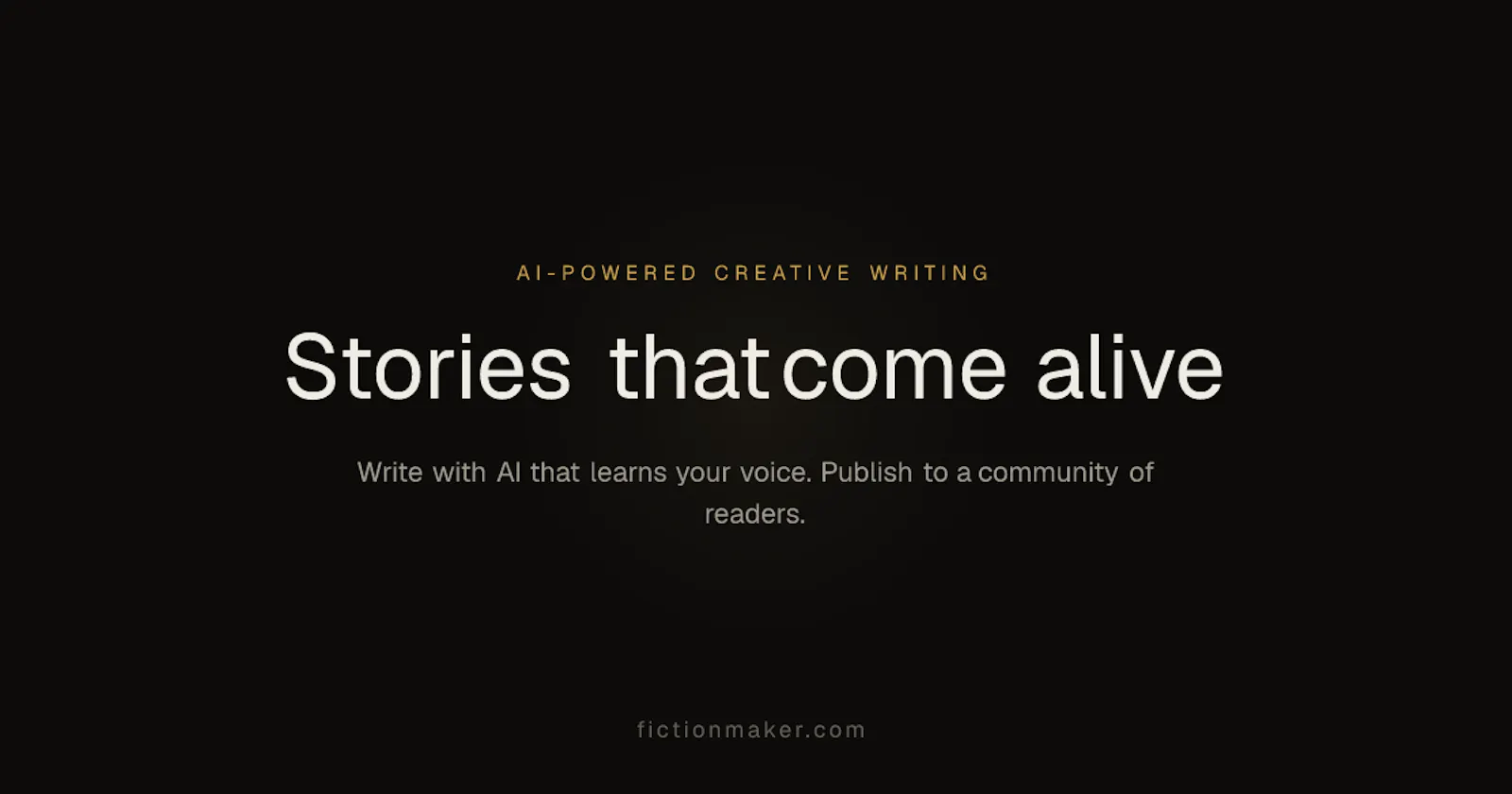 FictionMaker screenshot 1