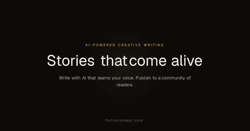 FictionMaker screenshot 1