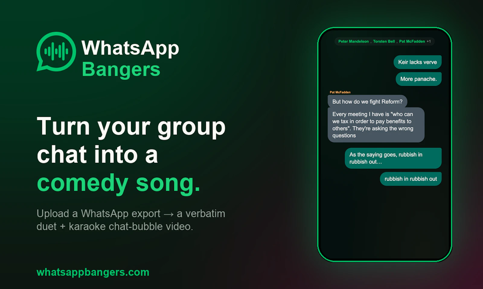 WhatsApp Bangers screenshot 2