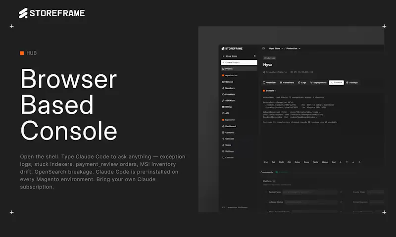 AI‑Native eCommerce Infrastructure screenshot 3