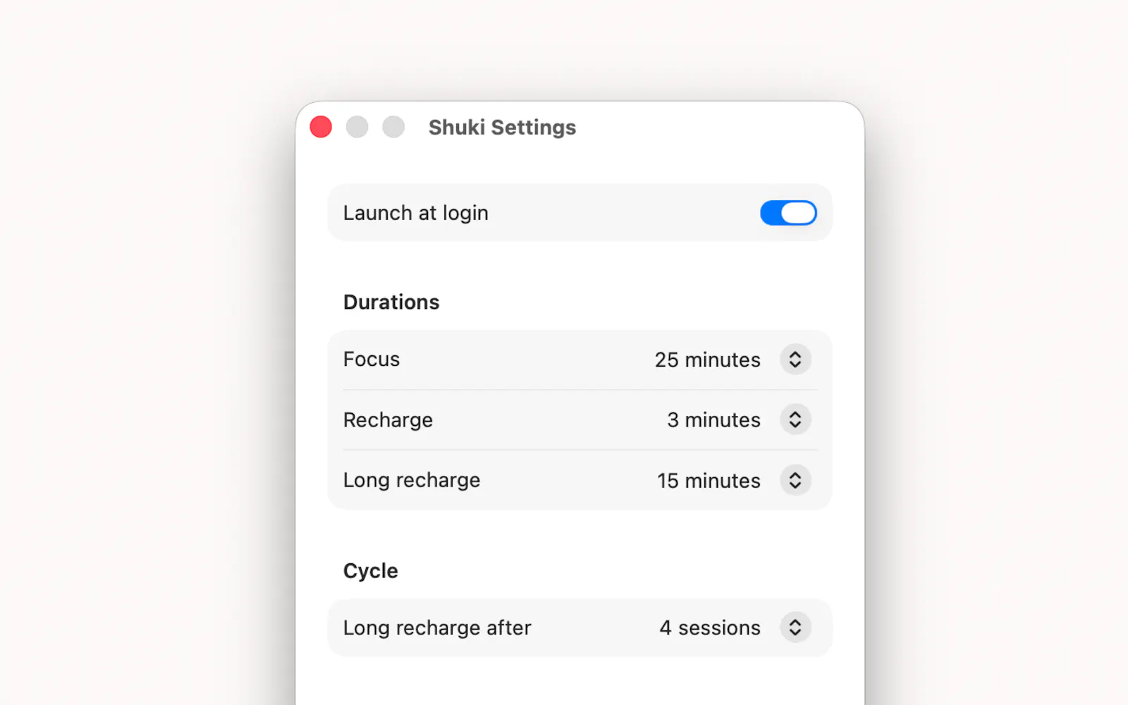 Shuki screenshot 2