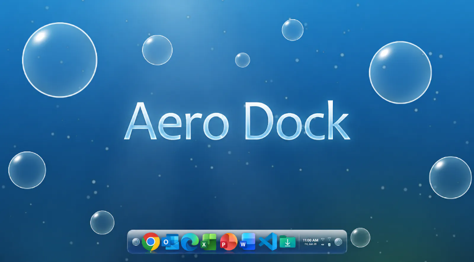 Aero Dock screenshot 2