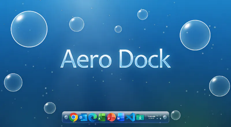 Aero Dock screenshot 2
