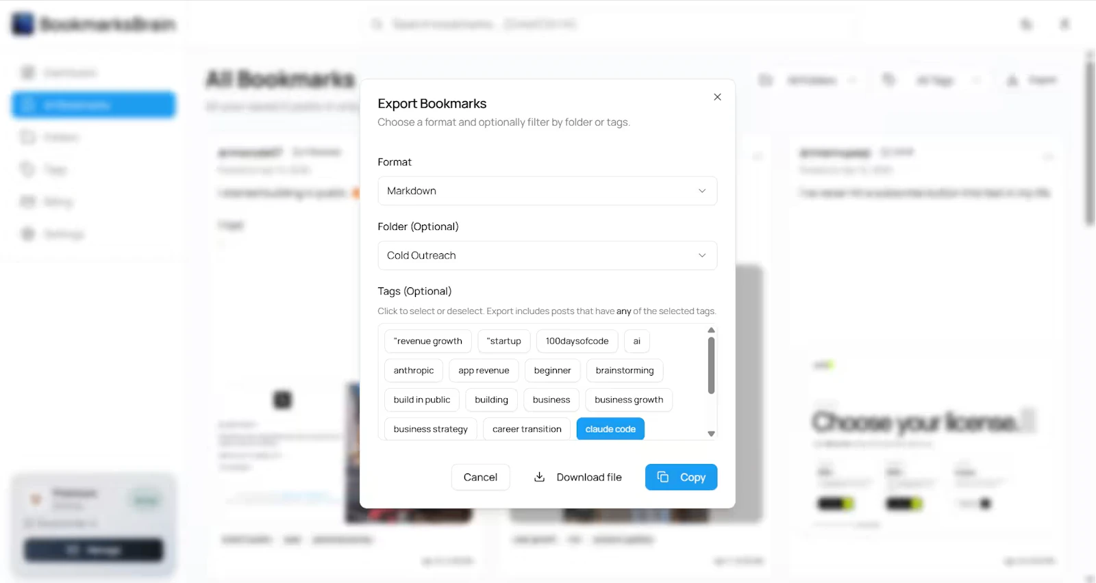 BookmarksBrain screenshot 4