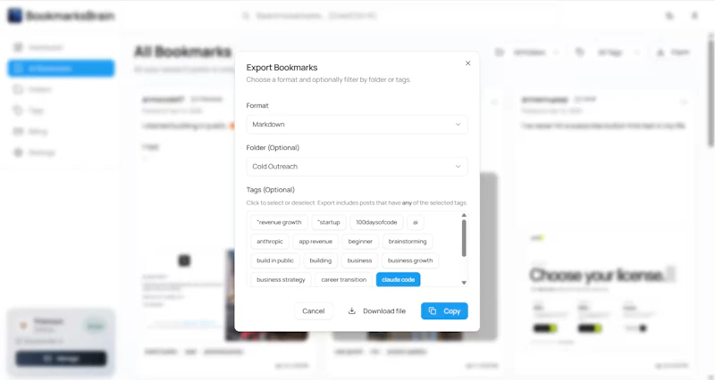 BookmarksBrain screenshot 4
