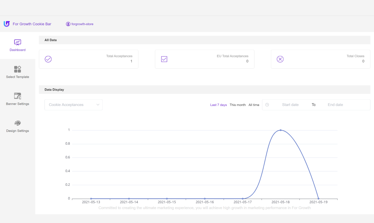Smart GDPR Cookie Banner gallery image