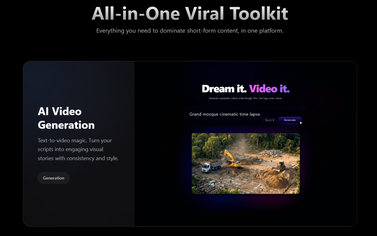 Blenz AI - Screenshot 4 showing product features and functionality
