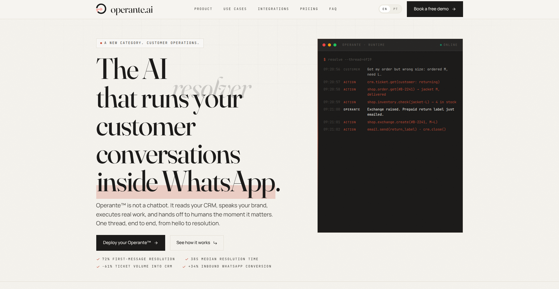 Operante.ai gallery image