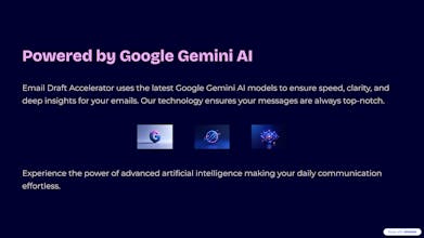 Email Draft Accelerator AI Extension gallery image