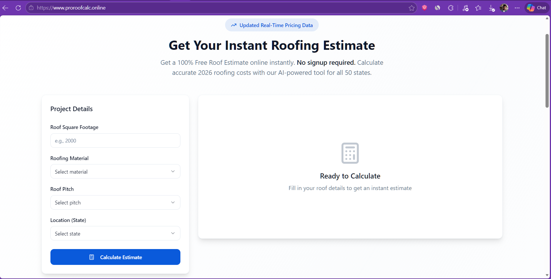 ProRoofCalc gallery image