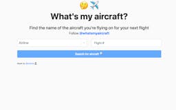 WhatsMyAircraft.com media 1