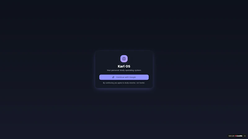 Karl OS screenshot 1