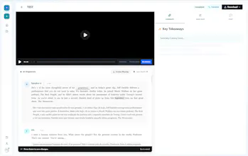 Transcribe Video to Text gallery image