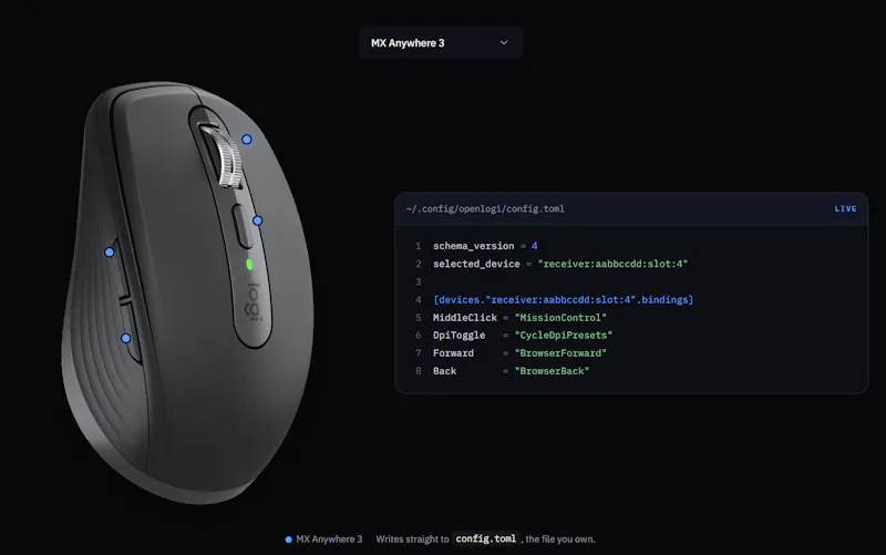 OpenLogi screenshot 9