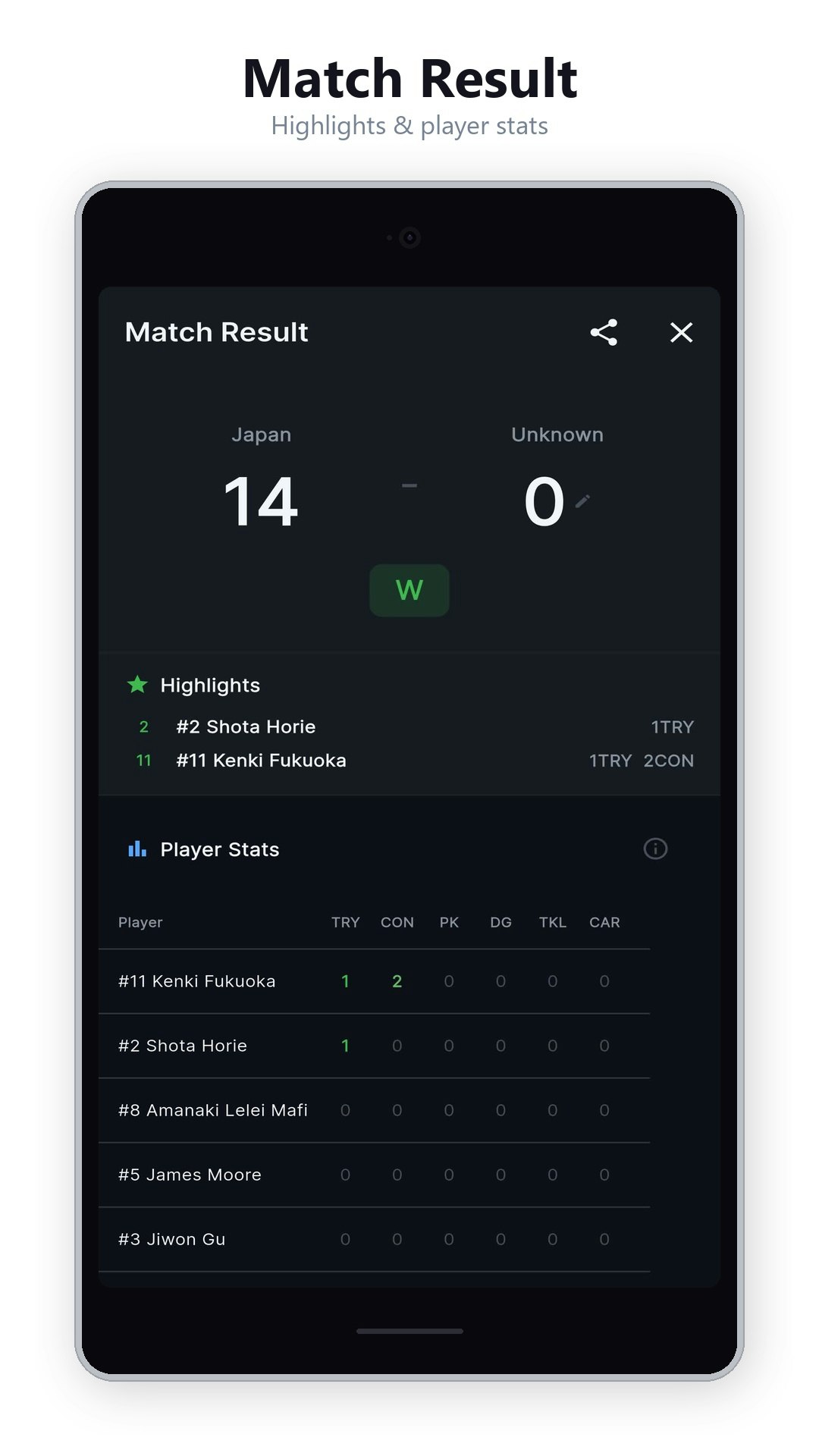 The Coach - Rugby Lineup gallery image