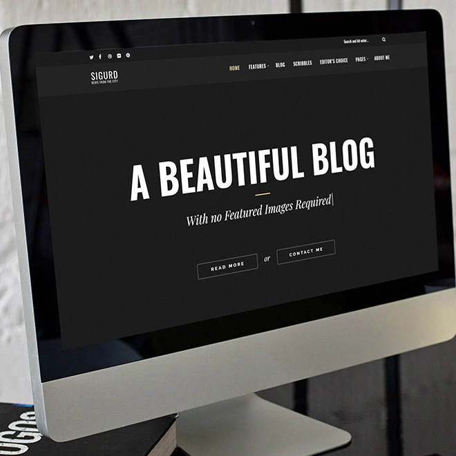 Sigurd Lite: Free WordPress Blog For Writers
