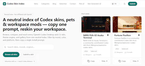 Awesome Codex Skin gallery image