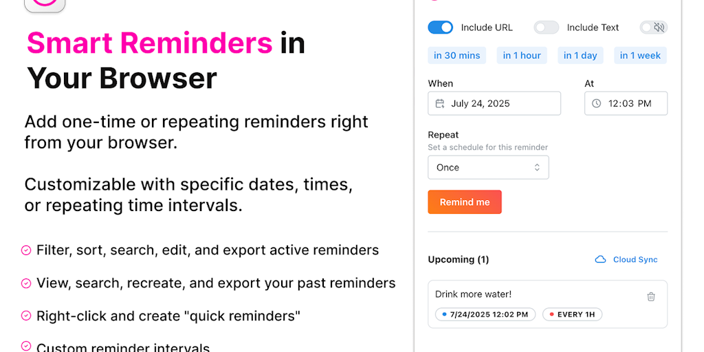 Best Reminder App Chrome Extension