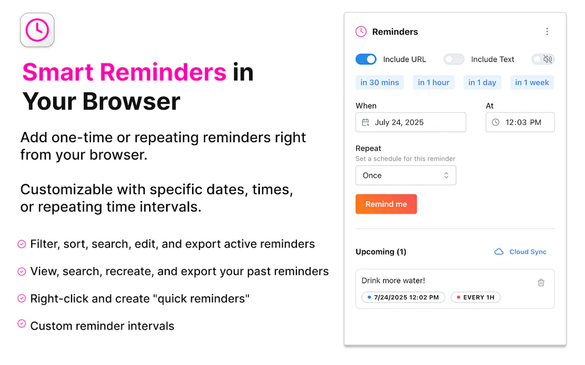 Best Reminder App Chrome Extension