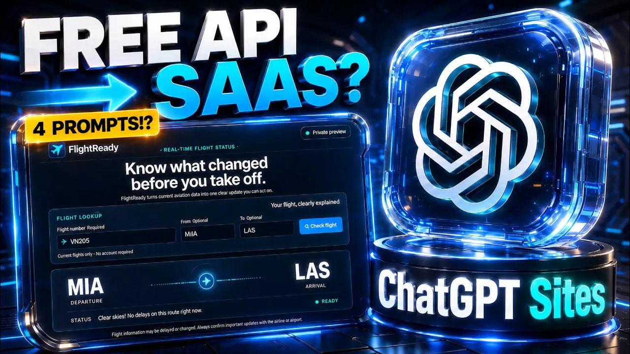 ChatGPT Sites Built My Mini SaaS gallery image