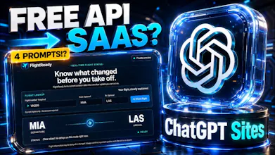 ChatGPT Sites Built My Mini SaaS gallery image