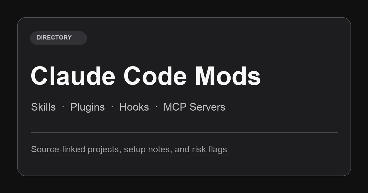 Code Mods Hub gallery image