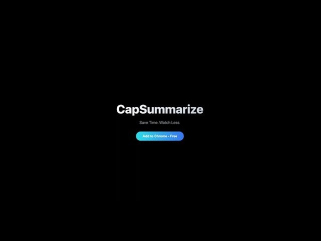 CapSummarize gallery image