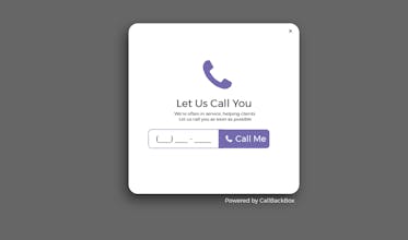 CallBackBox gallery image