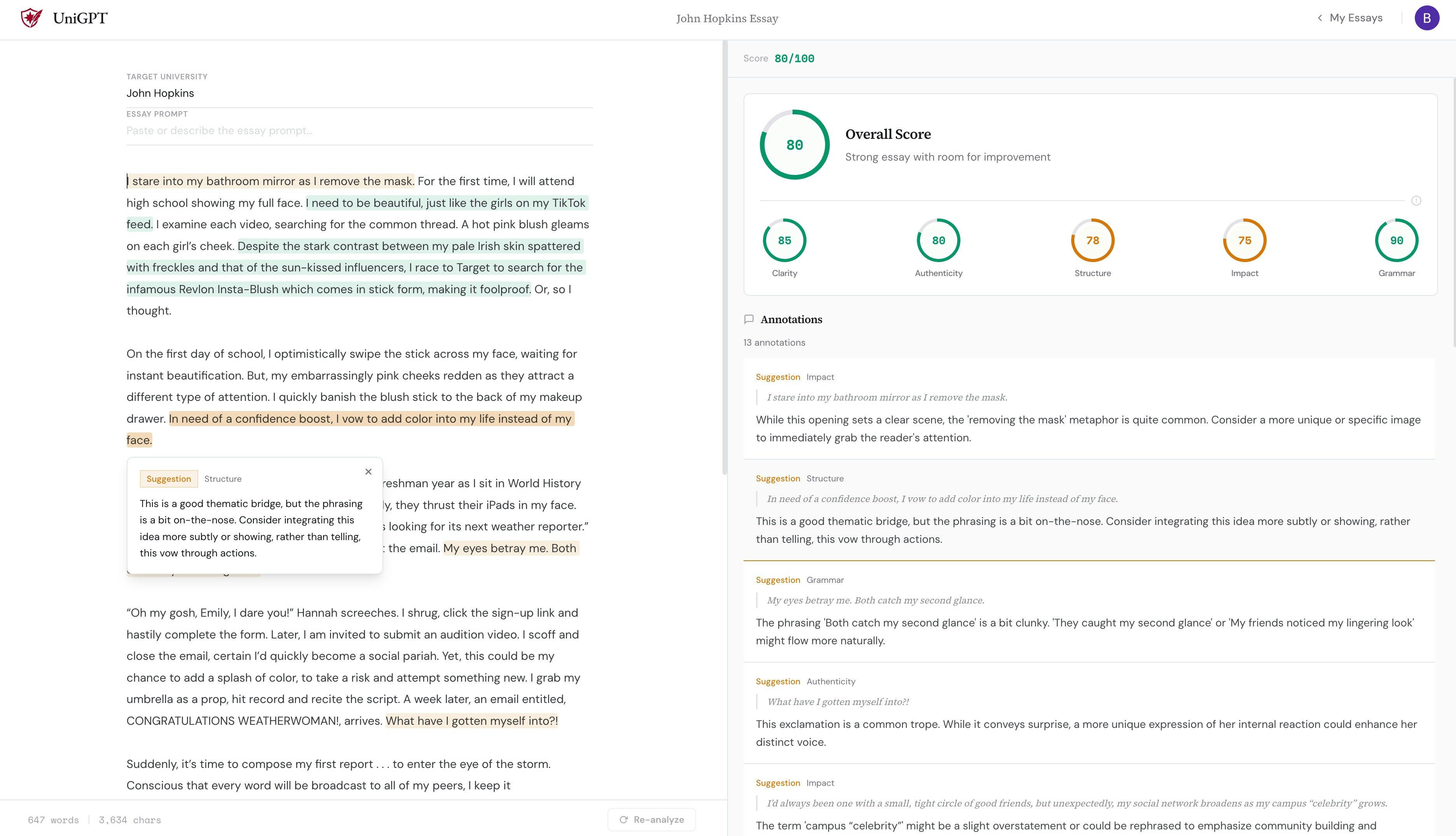 UniGPT gallery image