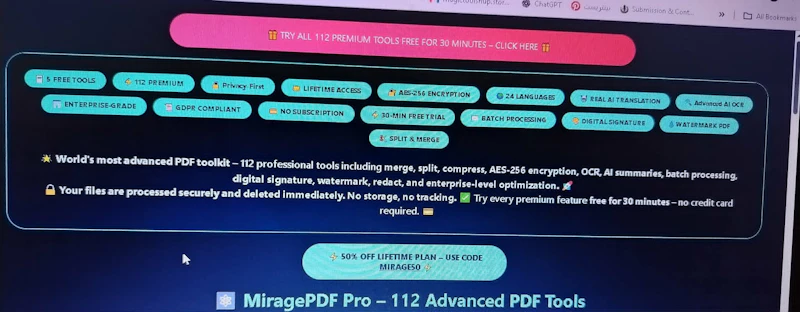 MiragePDF Pro screenshot 7