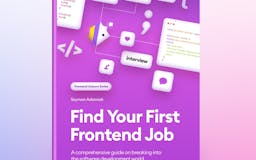 Find Your First Frontend Job media 2