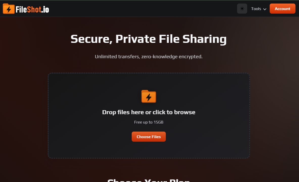 FileShot.io - Screenshot 2 showing product features and functionality