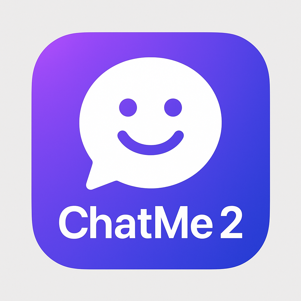 Media Chatme 2 - Chatme 2 "Satu aplikasi untuk YouTube, Spotify, Social, AI, & Chat." 2