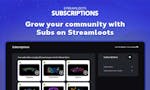 Subscriptions on Streamloots  image