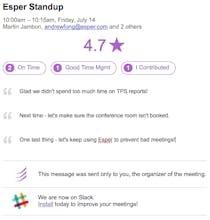 Esper - Rate My Meetings gallery image