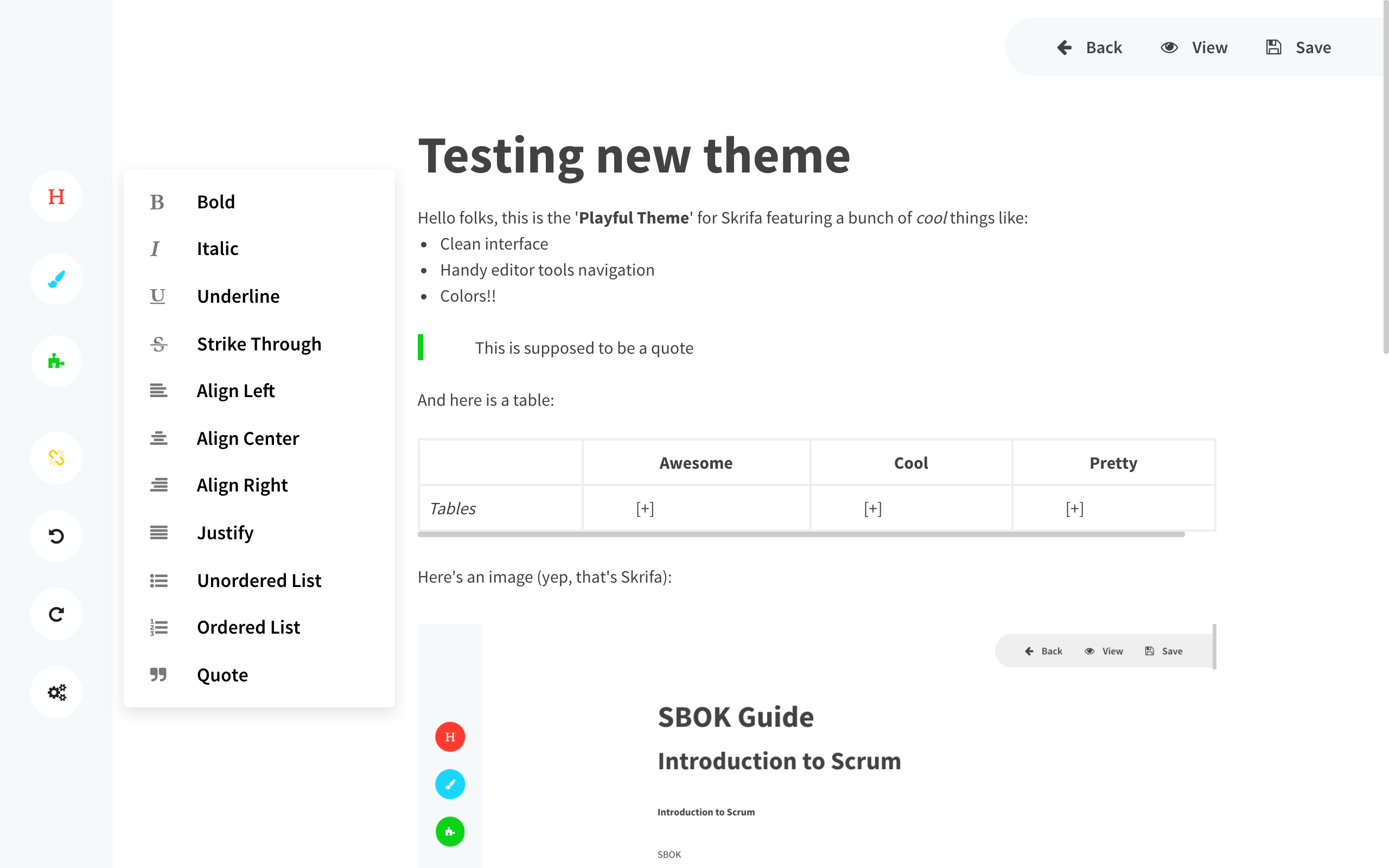 Skrifa Secure Text Editor gallery image