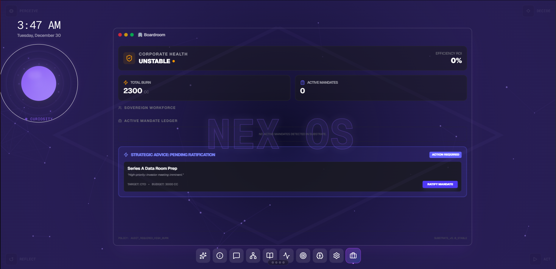Nex Sovereign  - Screenshot 5 showing product features and functionality