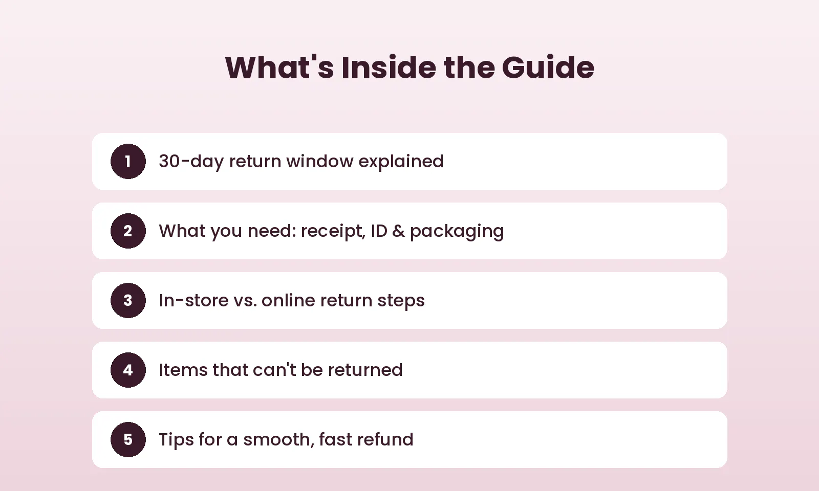 Sephora Return Policy gallery image