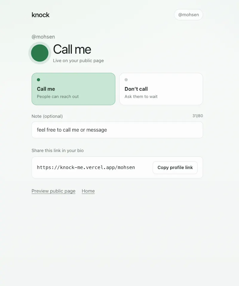 knock screenshot 2