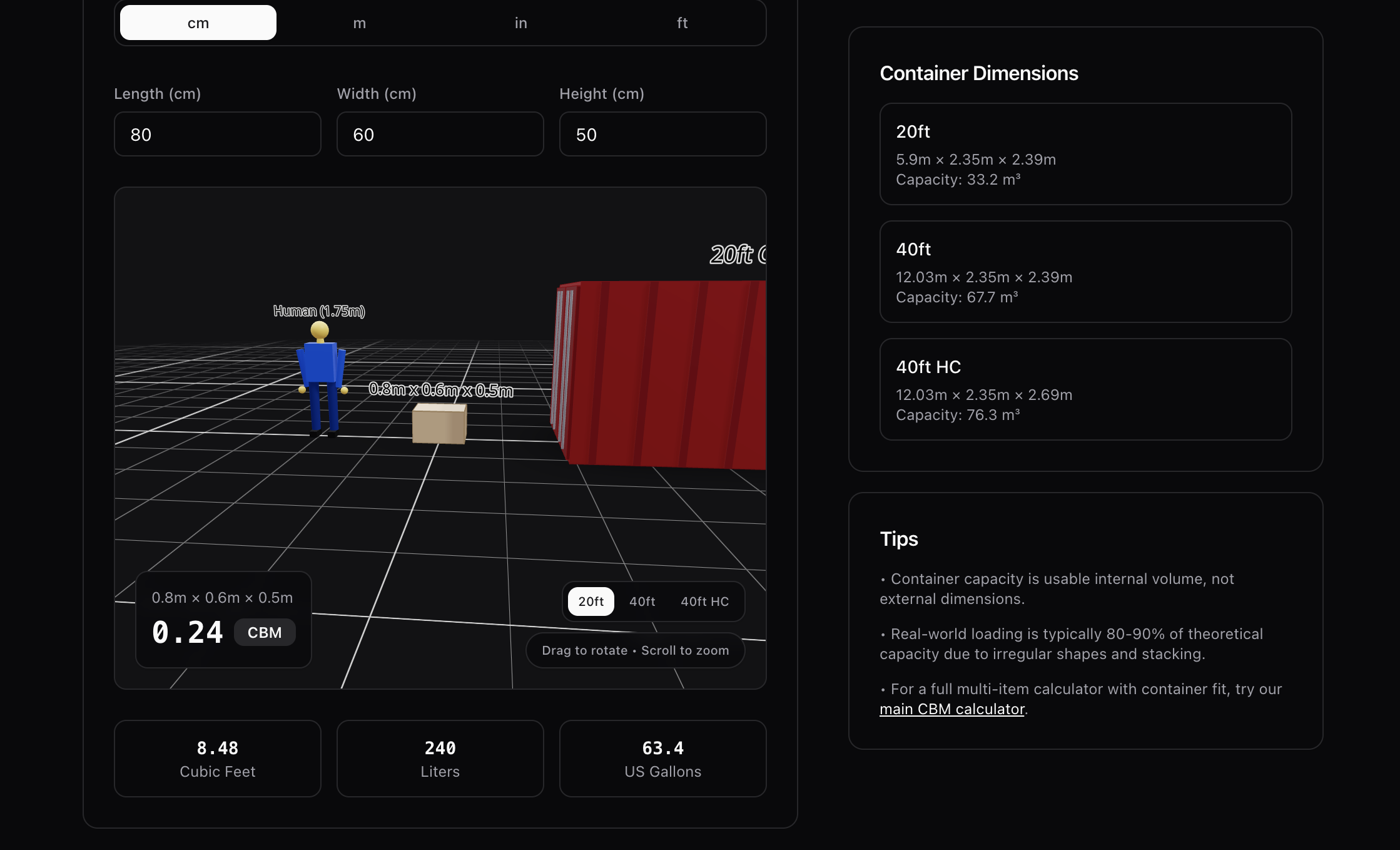 CBMCalc - CBM Calculator gallery image