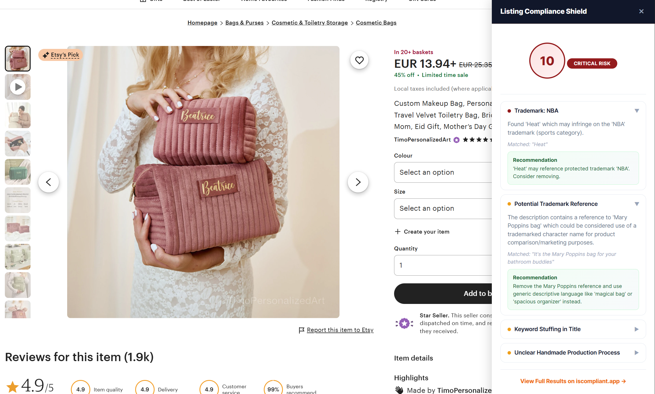 Listing Compliance Shield gallery image