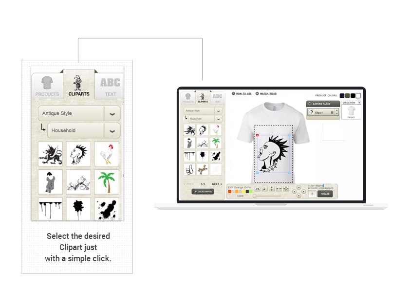 NRize - Online Product Designer Tool (Shopify Extention) gallery image