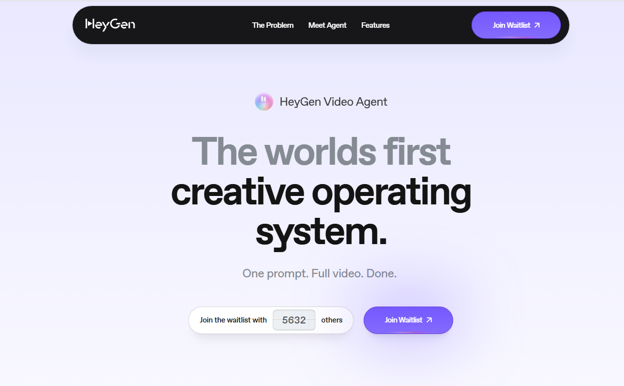 Heygen Video Agent - Das erste kreative Betriebssystem der Welt Medien 2