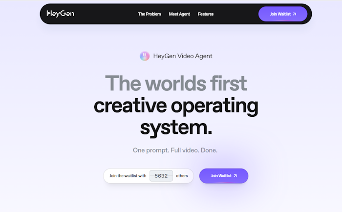 HeyGen Video Agent产品图