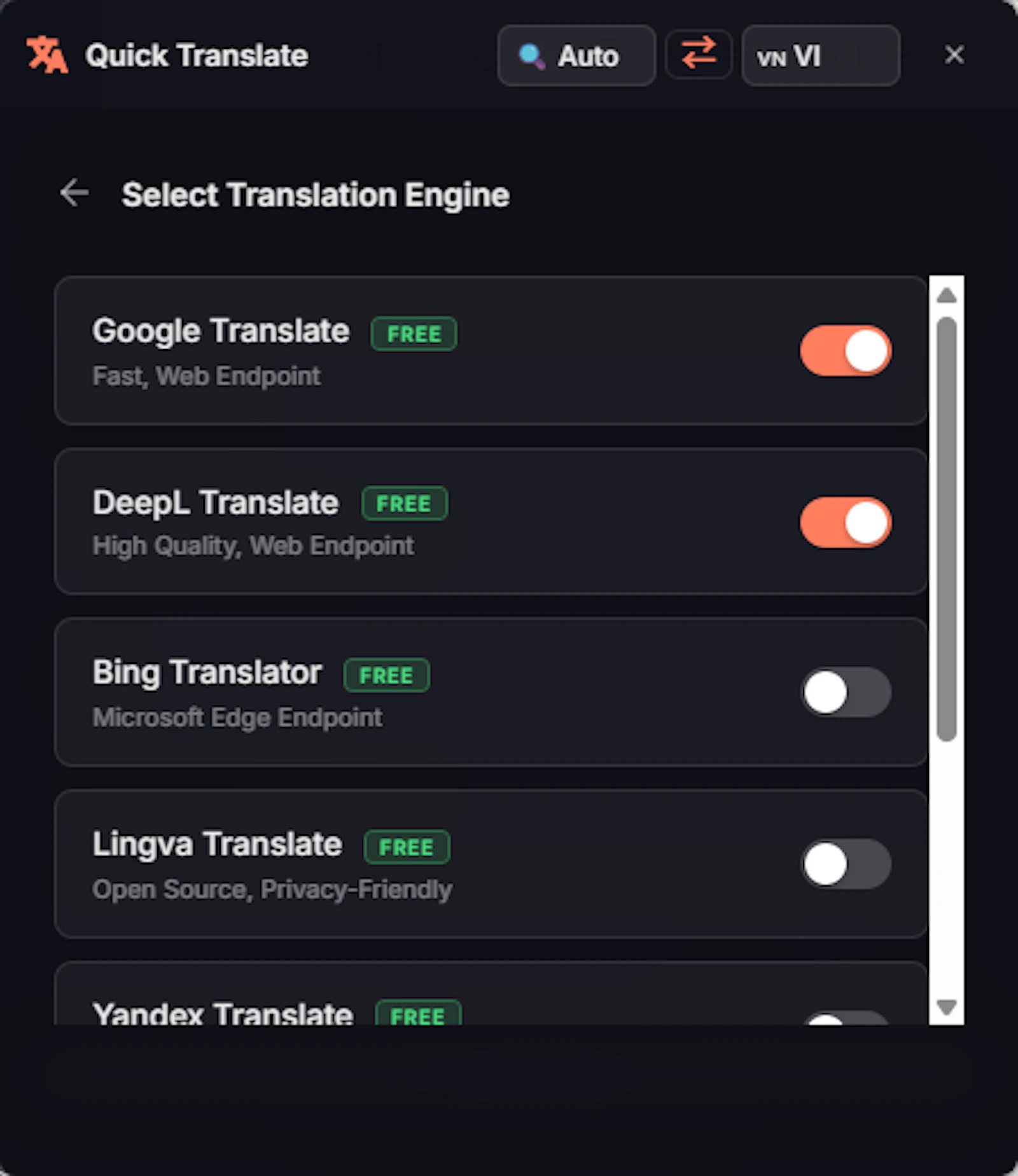 Transifyr.app screenshot 6
